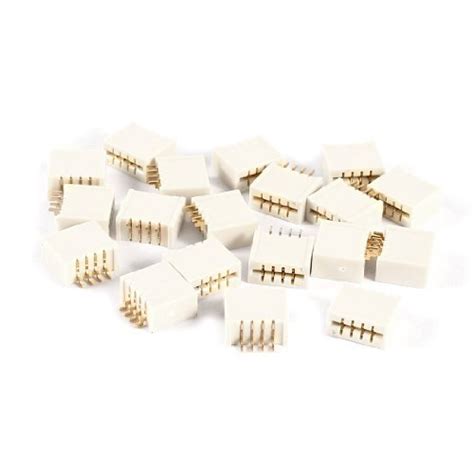 Generic 20 Pcs FFC FPC 4-Pin 1. 0mm Pitch Ribbon Flat Connector Socket ...