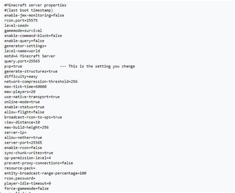 Image result for How to Turn Off PvP in Minecraft Java