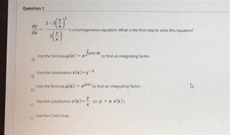 Image result for Homogeneous Equation Questions