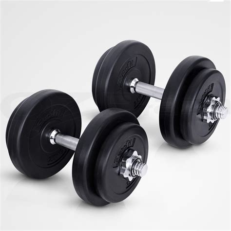 Everfit Dumbbell Set Weight Dumbbells Plates Home Gym Fitness Exercise ...