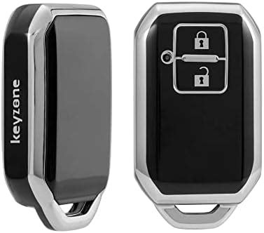 Keyzone® TPU Car Key Cover Compatible for Baleno 2019, Grand Vitara ...