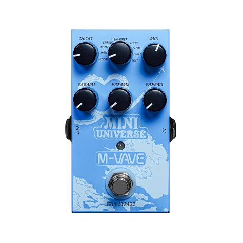 M-VAVE Guitar Pedal Reverb Innovation Unique Sound 9 Effects Reverb ...