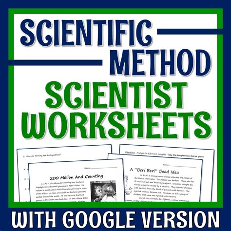 Image result for Free Scientific Method Worksheet PDF
