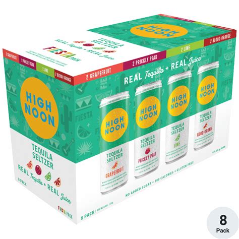 High Noon Hard Seltzer Tequila Fiesta Variety Pack | Total Wine & More