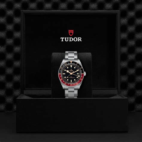 Black Bay 58-GMT - 39mm steel case - Black and Burgundy bezel– Dia Precious