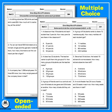 Image result for One Step Word Problems