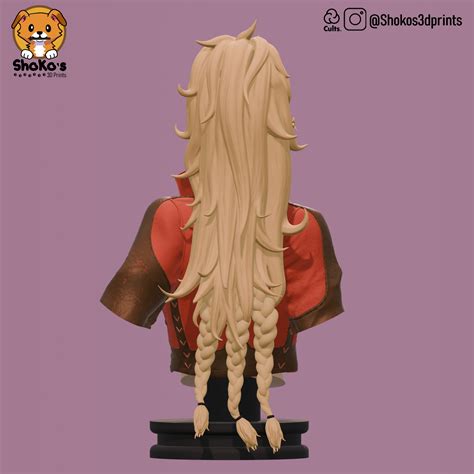 👤 Gemma Bust + NSFW Monster Hunter Wild・ STL File for 3D printing・Cults