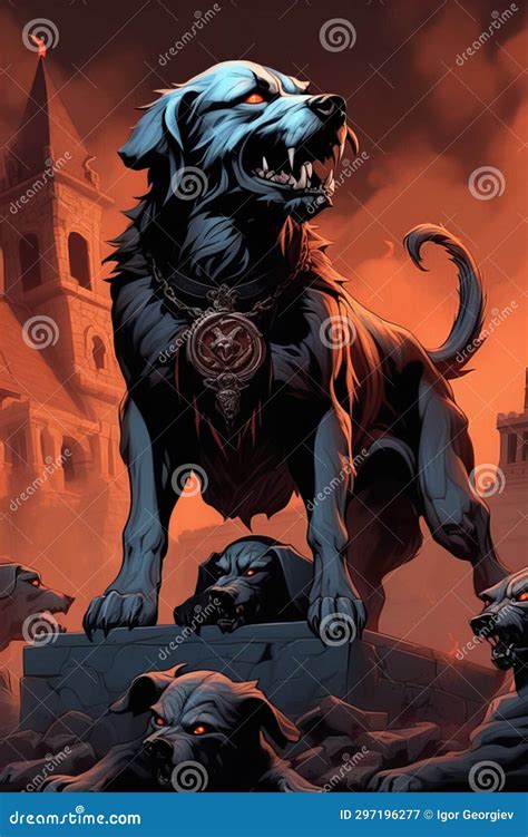Cerberus the Hound of Hades, Three Headed Monster Dog of Myth and ...