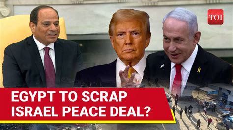 Egypt Fumes At Trump's Gaza Plan; Warns Potential Collapse Of Peace ...
