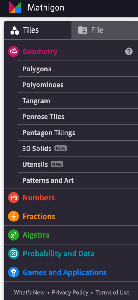 Image result for Mathigon Polypad Geometry