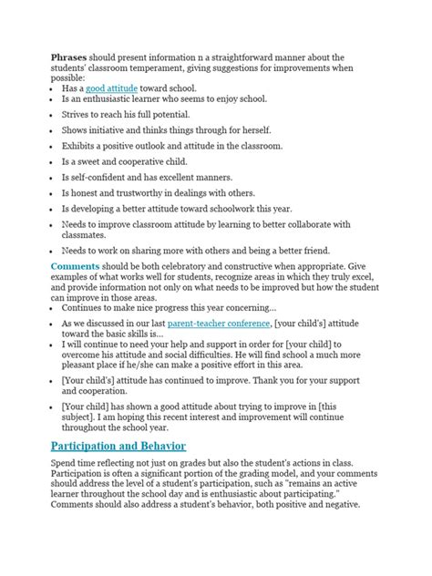 Image result for Sample Comment for Improvement