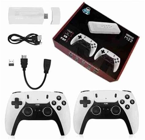 HG WORLD M22 Retro Game Stick Console 4k 2.4G Dual Wireless Sup Game ...