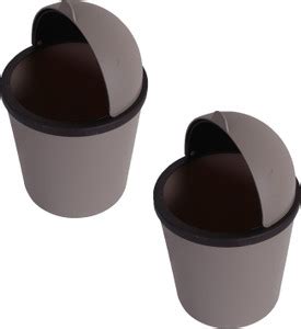 KUBER INDUSTRIES Table Dustbin|Plastic Swinging Lid Storage Waste Bin ...