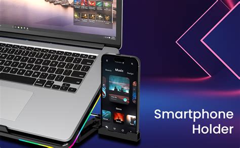 Portronics My Buddy Air Cooling Pad Laptop Stand with 6 Cooling Fans ...