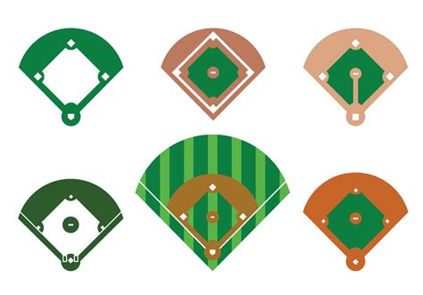 Baseball Diamond Vector 的图像结果