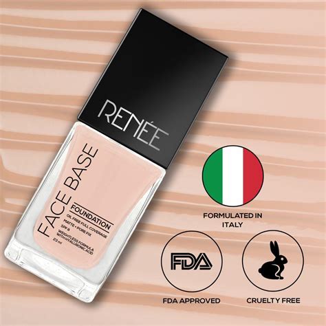 RENEE Face Base Liquid Foundation, 23ml
