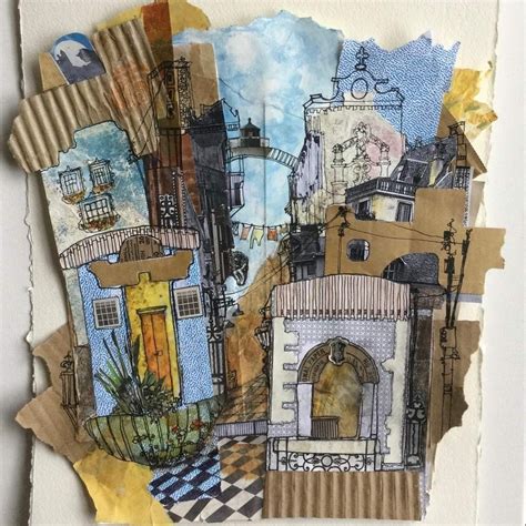 John piper mixed media collage art projects for children nurturestore ...