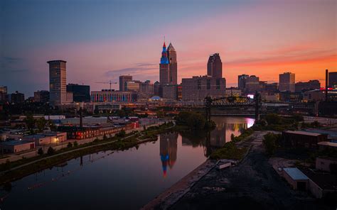 Download wallpaper 2560x1600 towers, buildings, river, reflection, city ...