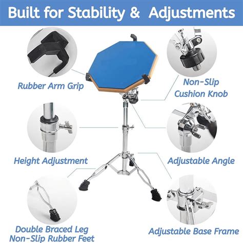Youeon Snare Drum Stand with Drum Sticks Holder, India | Ubuy