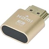 Swiztek HDMI 4K Dummy Plug, High Resolution Headless Virtual Monitor ...