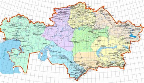 Карта России и Казахстана (много фото) - viewsnap.ru