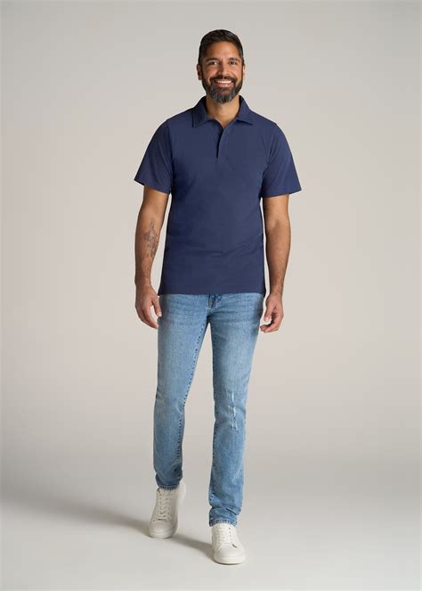 Men's Tall Polo Shirts | Long Polo Shirt | American Tall
