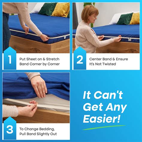 Rubber Hugger Bed Sheets Holder Band, Twin/Full Size Mattress, Sheet ...