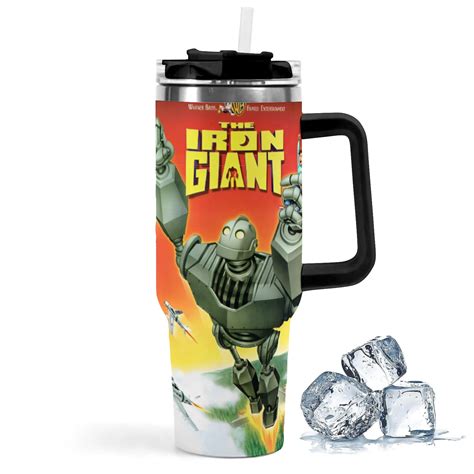 The Iron Giant car cThe Iron Giant has an iconic print, is durable with insulation, and features ...