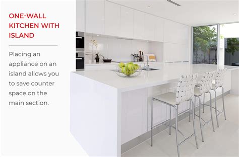 One-Wall Kitchen Layouts: 15+ Top Design Ideas and Tips - Kitchen ...