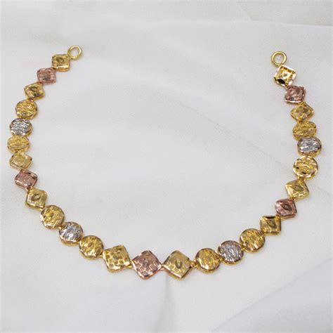 Buy Tri Colour Necklace in India | Chungath Jewellery Online- Rs ...