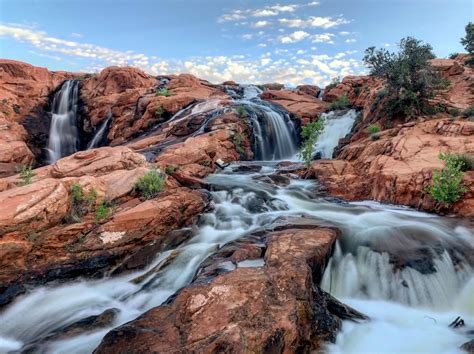Gunlock falls, in Southern Utah near St. George. : r/hiking