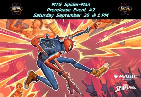 MTG Spider-Man Prerelease (Sat 9/20 @1 PM), Comic Fusion, Flemington ...