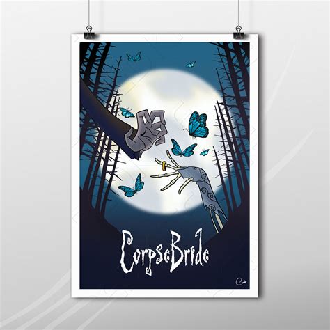 Image result for Corpse Bride Movie Poster with Credits