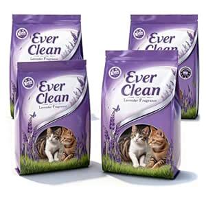 Buy Ever Clean Lavender Cat Litter – 20kg | Super Fast Clumping, Fresh ...