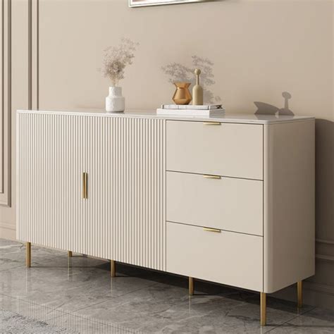 Modern Marble Top Console Cabinet With Drawer Manufacturer, Supplier ...