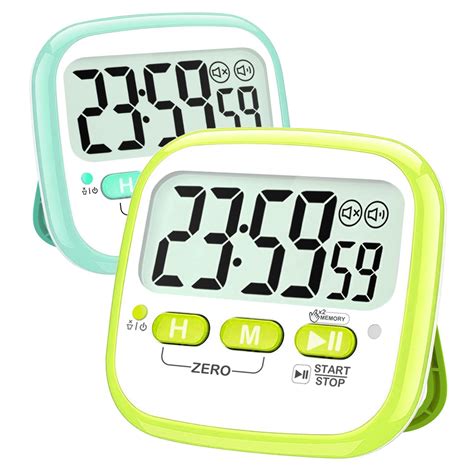 Antonki 2 Pack Classroom Timers For Kids Teachers Magnetic Countdown ...