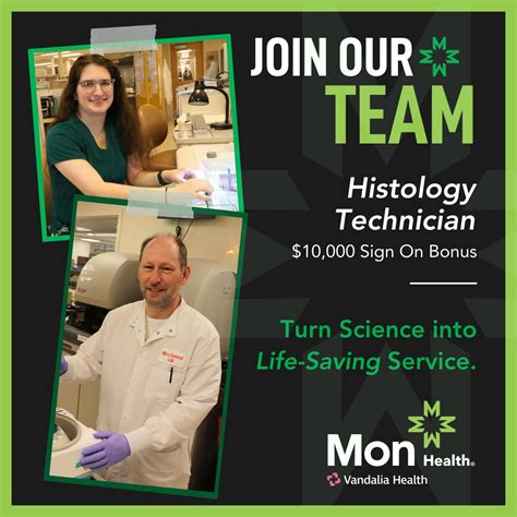 Mon Health is seeking a dedicated Histology Technician ready to ...