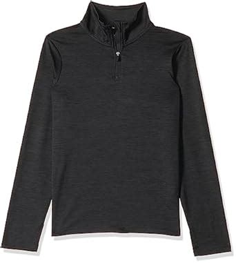 Buy Marks & Spencer Unisex Half Zip Sports Top T762417BLACK Mix (6-7 Y ...