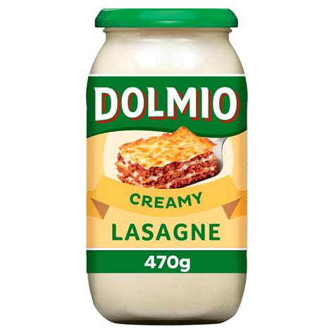 Dolmio Lasagne Creamy White Sauce 470g   Pasta Sauces  