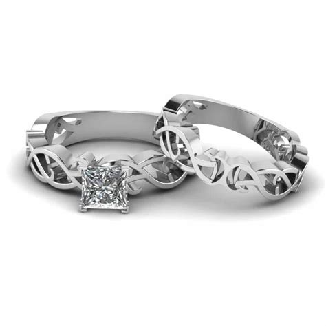 Naitik Jewels 92.5 Sterling Silver Swirl Designed Engagment Special ...