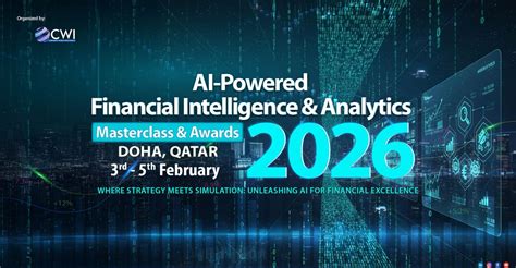 AI-Powered Financial Intelligence & Analytics Masterclass and Awards ...