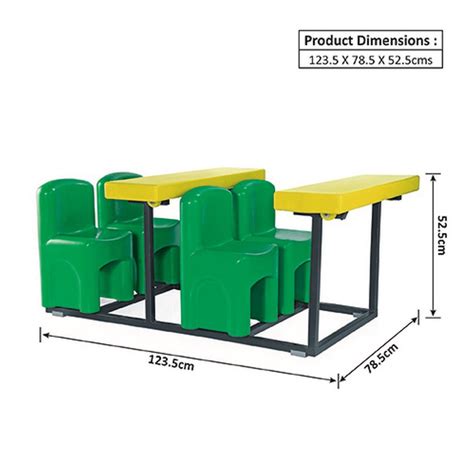 Buy Ok Play Fabulous Four, Chair And Table, Perfect For Home And School ...