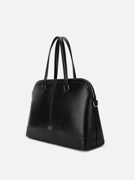 Brenda Large Black Work Bag by IRTH | House Of Titan | Shop Online