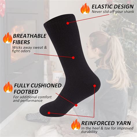 Buy LANDUNCIAGA Unisex Winter Thermal Socks Warm Thickened Arctic ...