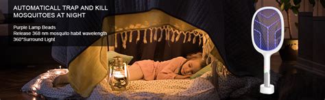 GK-JLPV Rechargeable Insect Killer| Mosquito Bat with Led Lights ...