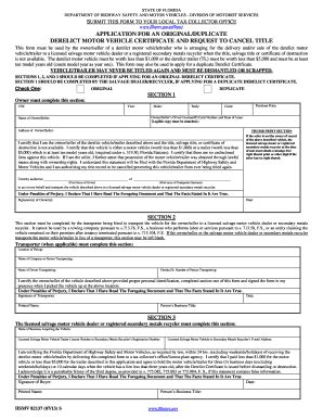 FL HSMV 82137 2013-2026 - Fill and Sign Printable Template Online