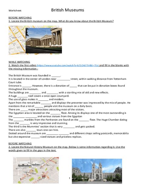 Fillable Online british-museums-worksheets-with-key-video-movie ...