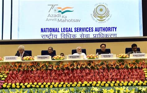 PM addresses inaugural session of First All India District Legal ...