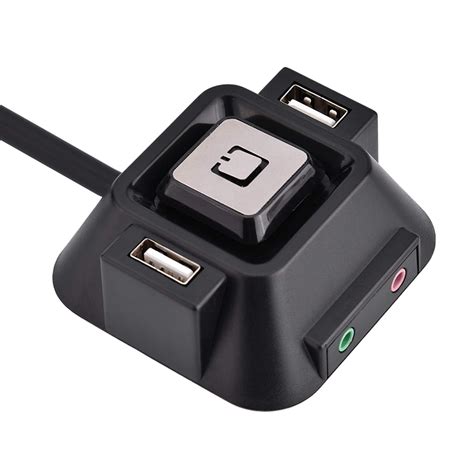 Dual USB Port Button Switch Family for Internet Cafe Companies : Amazon ...