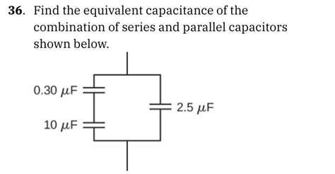 Image result for Equivalent Capacitance Examples